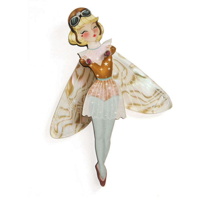 Set of 3 Butterfly Brooches by Laliblue