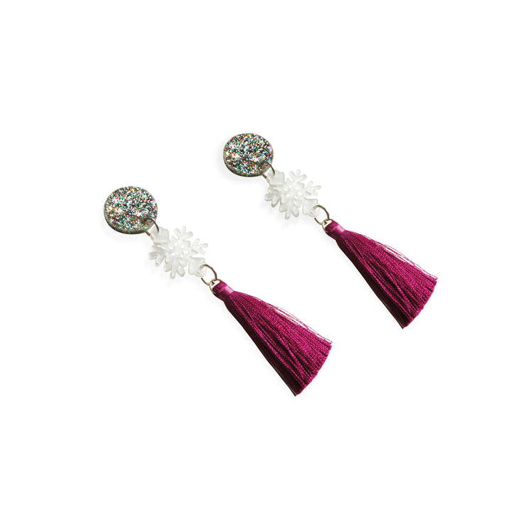 Snow Star Earrings