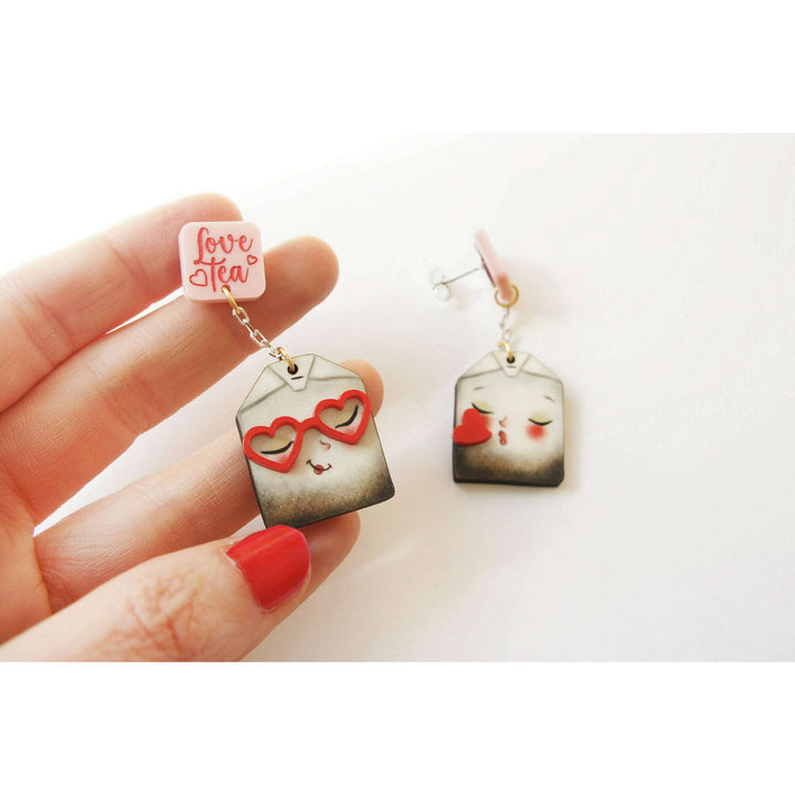 Tea of Love Earrings by Laliblue