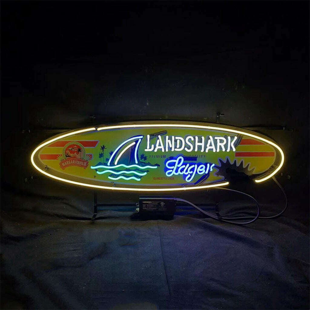 Land Shark Lager Beer Neon Signs