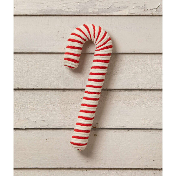 Large Chenille Candy Cane by Bethany Lowe Designs, christmas decor