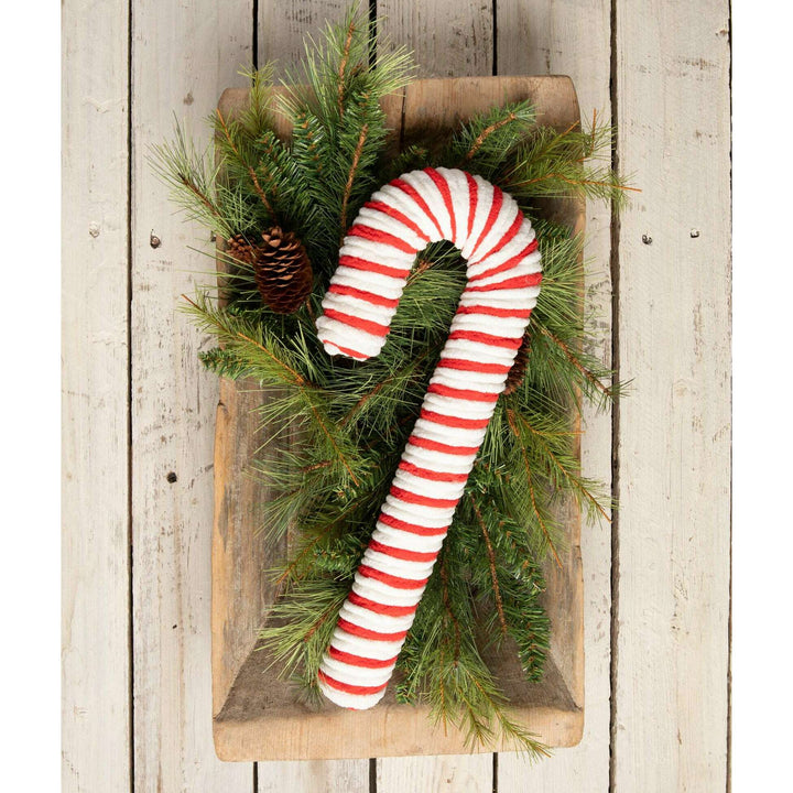 Large Chenille Candy Cane by Bethany Lowe Designs, image 4