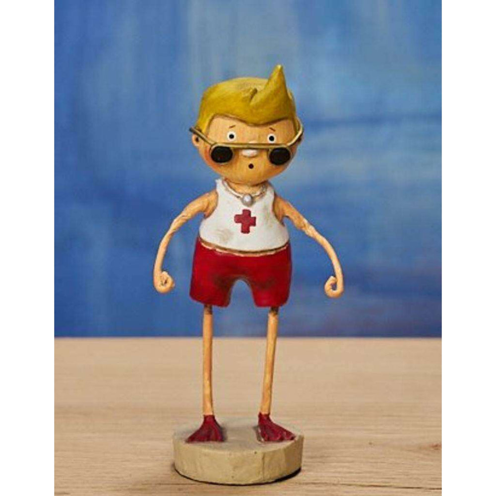 Lars the Lifeguard Figurine by Lori Mitchell - Quirks!