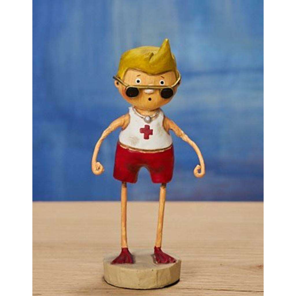 Lars the Lifeguard Figurine by Lori Mitchell - Quirks!