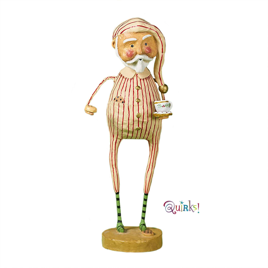 Late Night Snack Santa Lori Mitchell Collectible Figurine - Quirks!