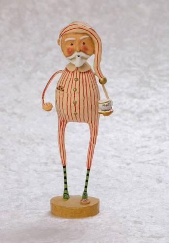 Late Night Snack Santa Lori Mitchell Collectible Figurine - Quirks!