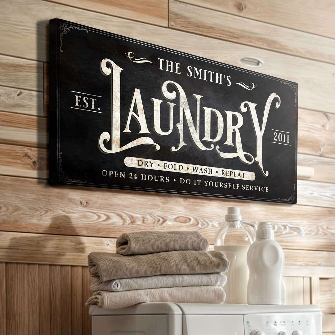 Laundry Sign IV
