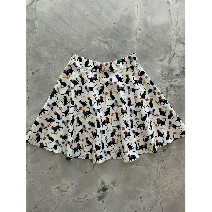 Le Chat Skater Skirt - 4X only, 1 left!