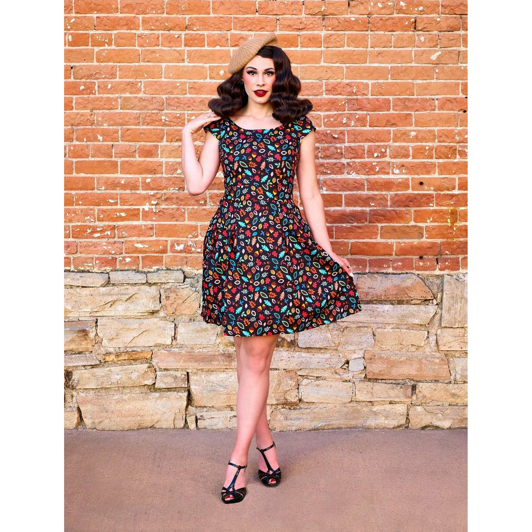 Leaves & Acorns Margaret Dress