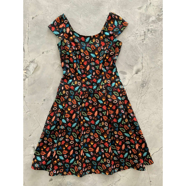 Leaves & Acorns Margaret Dress