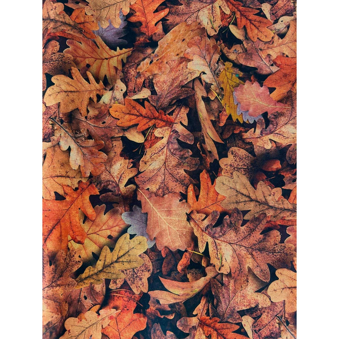 Leaves Fit & Flare Dress