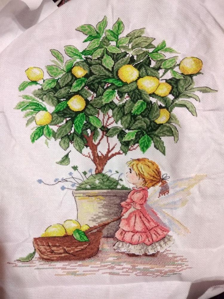 Lemon Fairy SNV-547 Counted Cross Stitch Kit