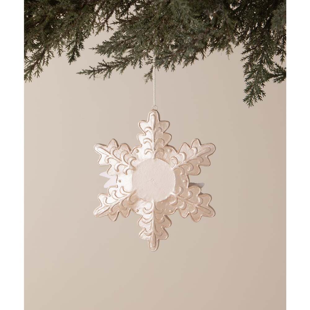 Let it Snow Flake Ornament by Bethany Lowe Designs 1