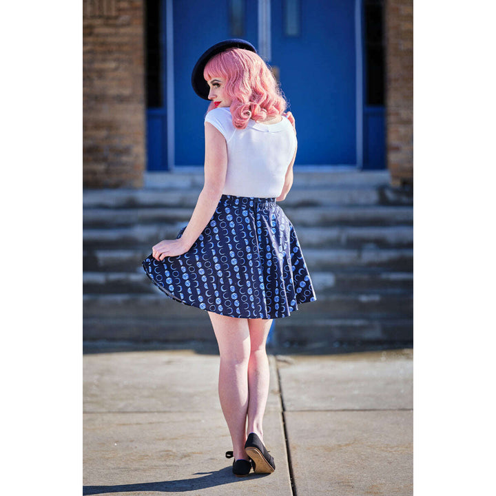 Let's Phase It Skater Skirt - Plus Sizes only