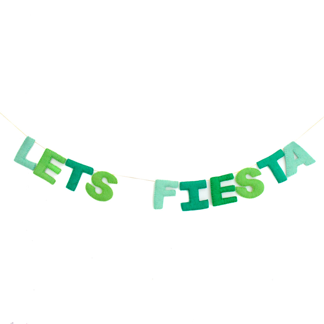 Let's Fiesta Felt Garland