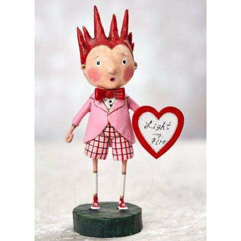 Light my Fire Valentine's Day Figurine by Lori Mitchell - Quirks!