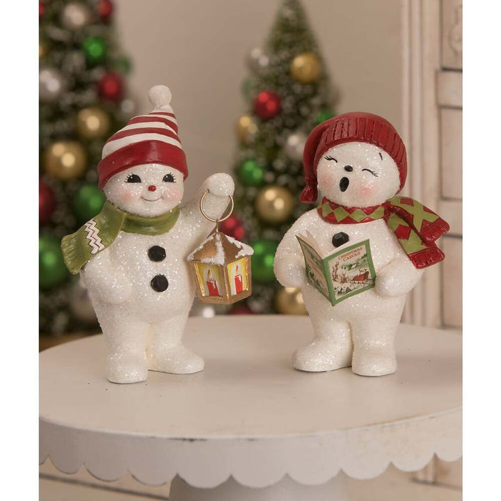 Lighting the Way Snowman by Bethany Lowe Designs 2