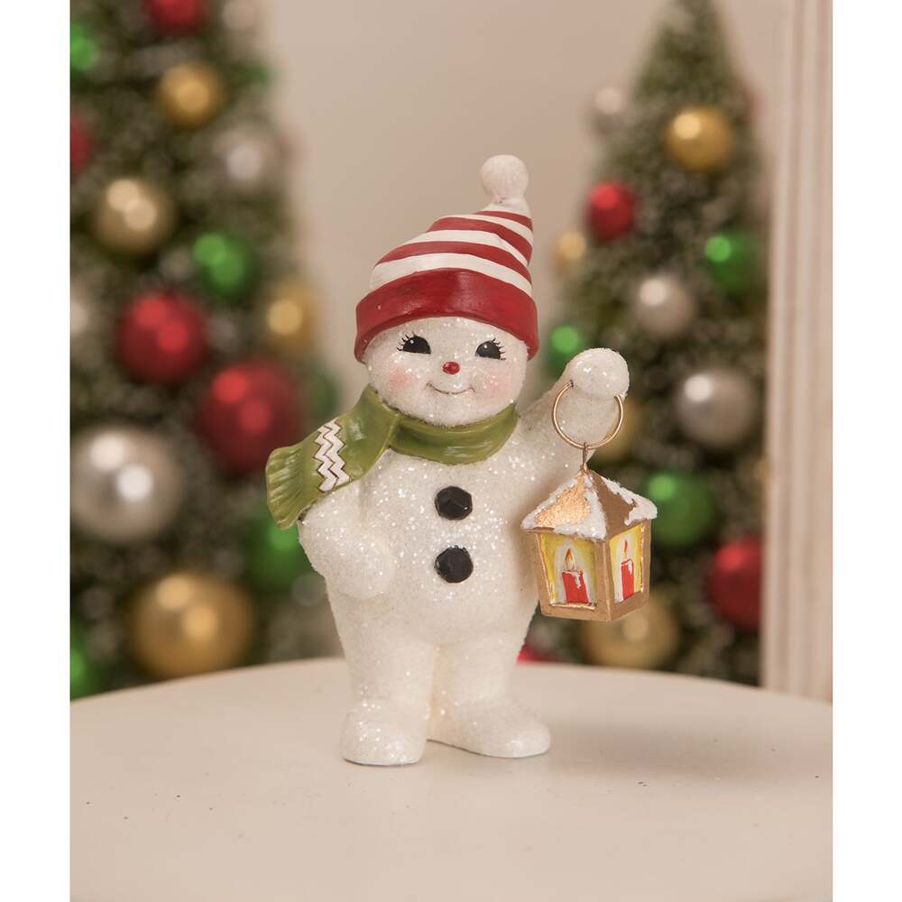 Lighting the Way Snowman by Bethany Lowe Designs