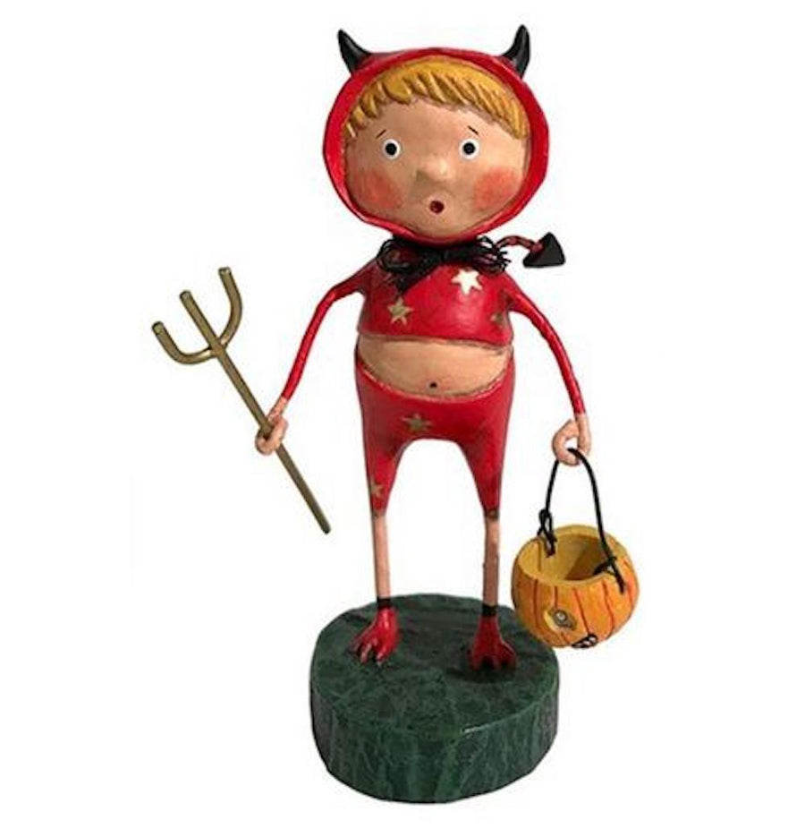 Lil' Devil Halloween Figurine by Lori Mitchell - Quirks!