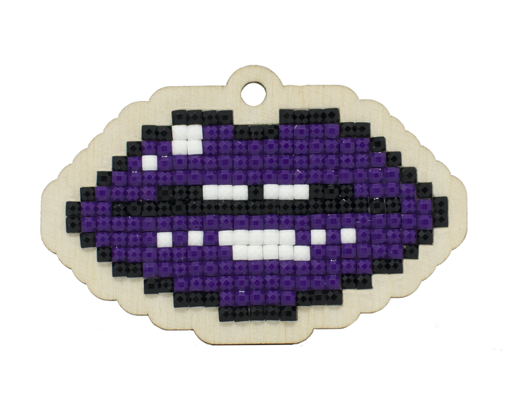 Lips WWP391 Diamond Painting on Plywood Kit