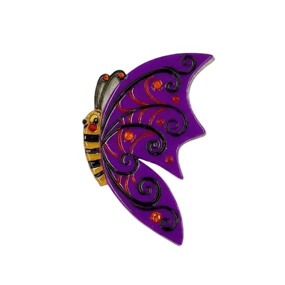 Batilda Butterfly Brooch by Johanna Parker x Lipstick & Chrome – view 2