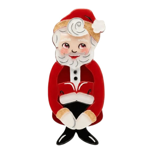 Mr. Kitschmas KneeHugger Brooch by 50's Vintage Dame x Lipstick & Chrome