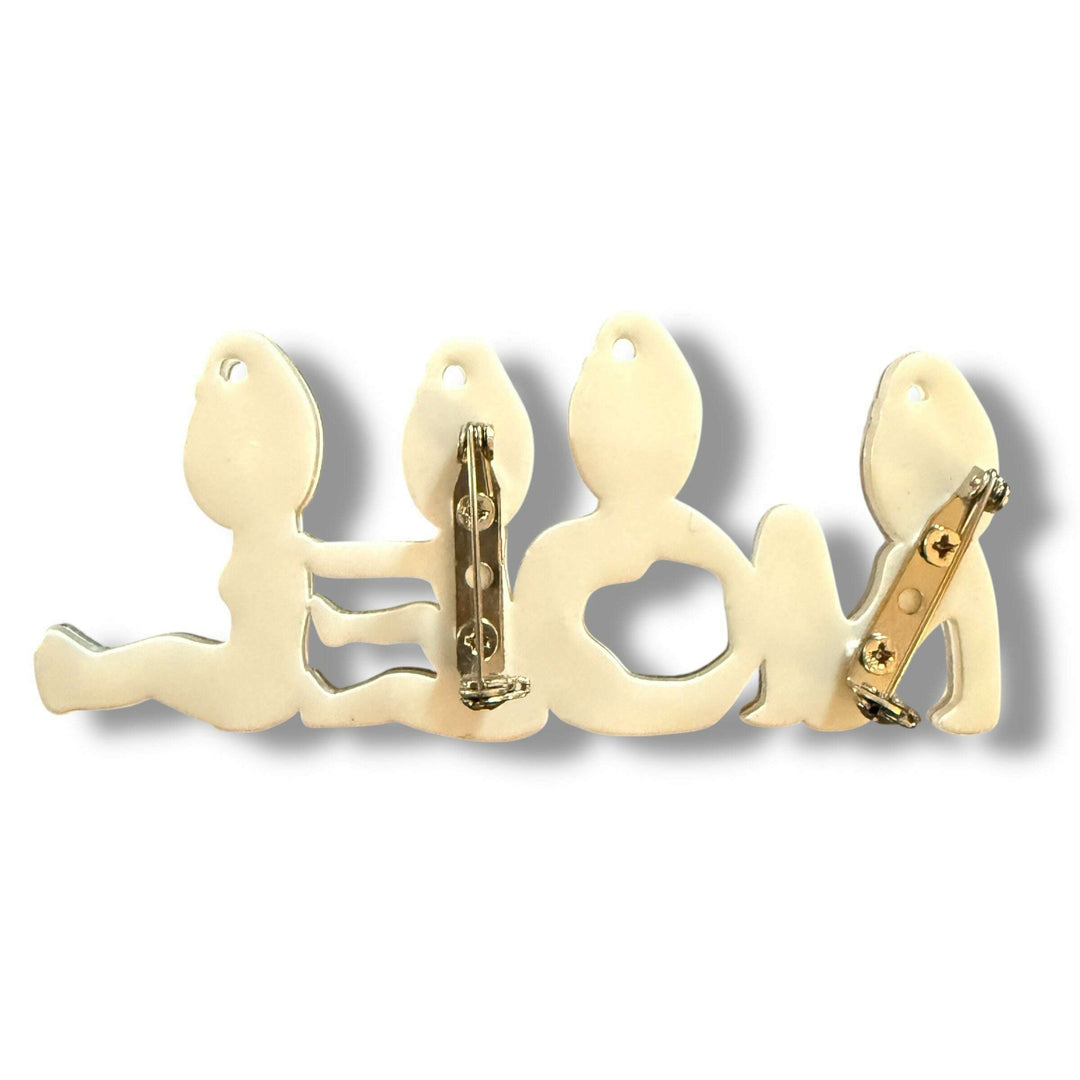 Playful Pixies NOEL Brooch by 50's Vintage Dame x Lipstick & Chrome – view 8