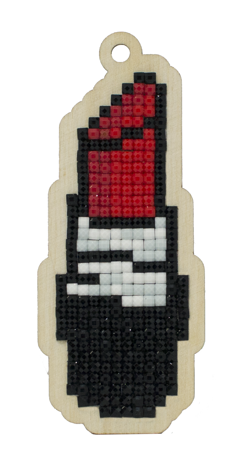 Lipstick WWP389 Diamond Painting on Plywood Kit