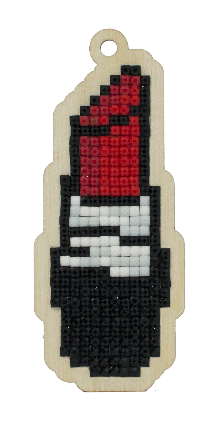 Lipstick WWP389 Diamond Painting on Plywood Kit