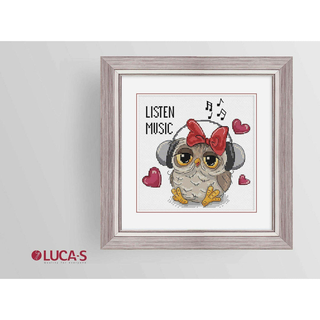 Listen Music B1402L Counted Cross-Stitch Kit