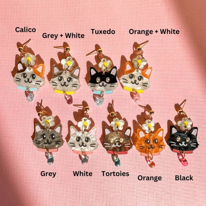 Little Daisy Cat Dangle 1