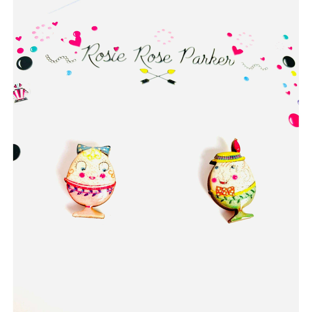 Little Easter Egg Studs by Rosie Rose Parker