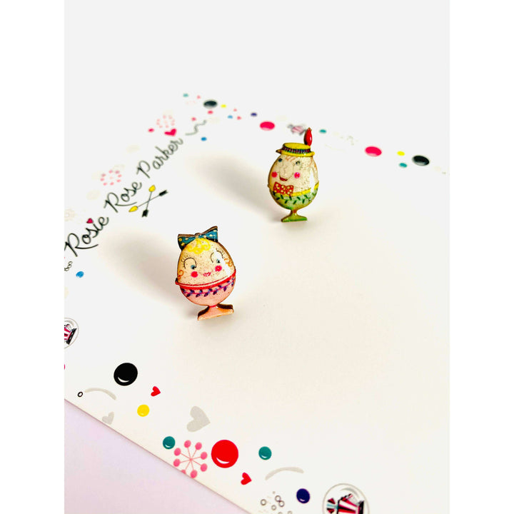 Little Easter Egg Studs by Rosie Rose Parker