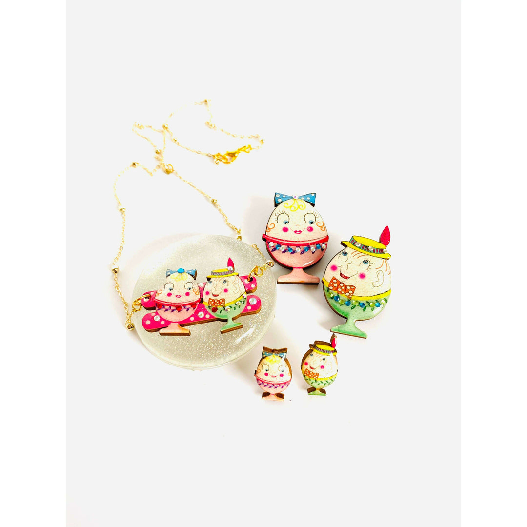 Little Easter Egg Studs by Rosie Rose Parker