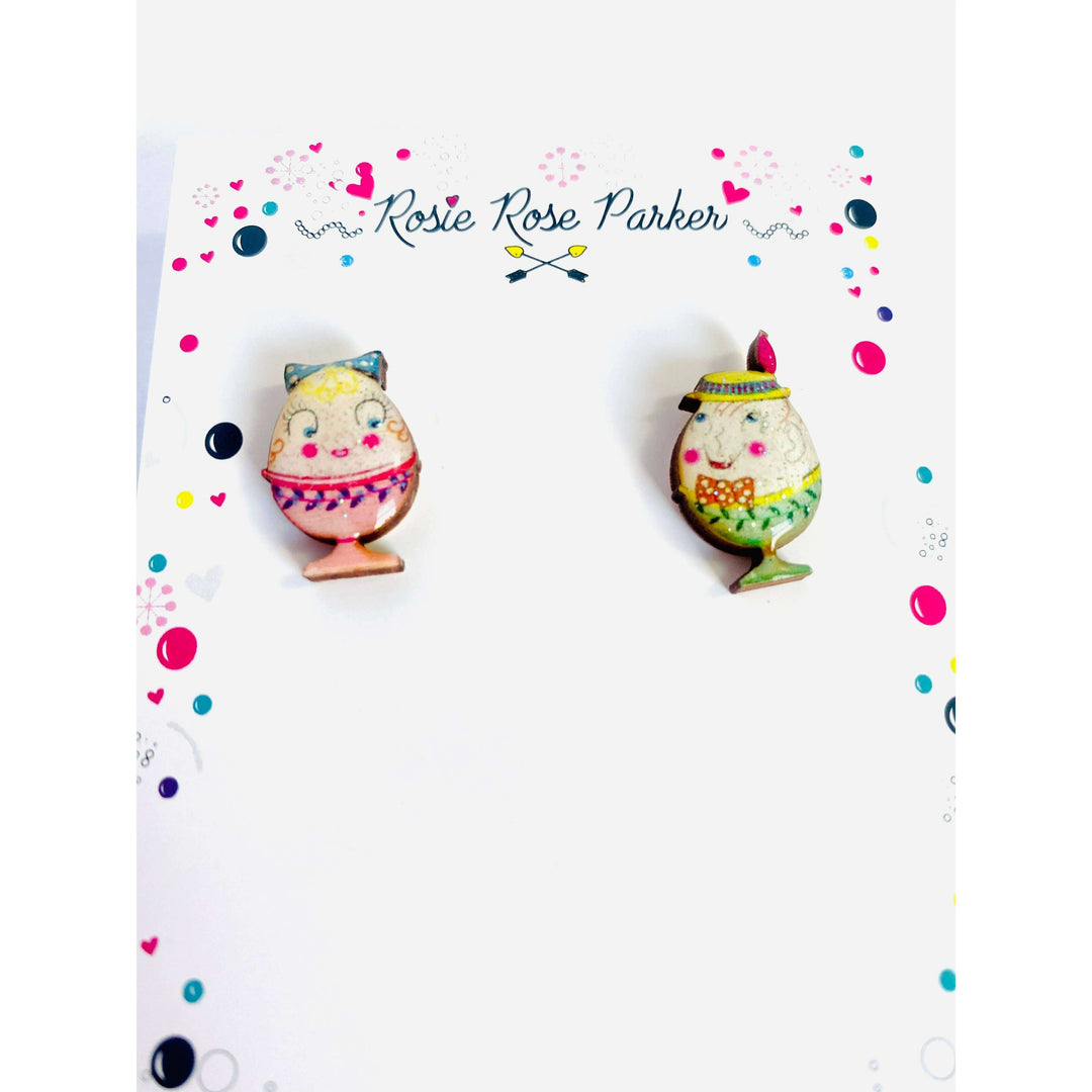 Little Easter Egg Studs by Rosie Rose Parker