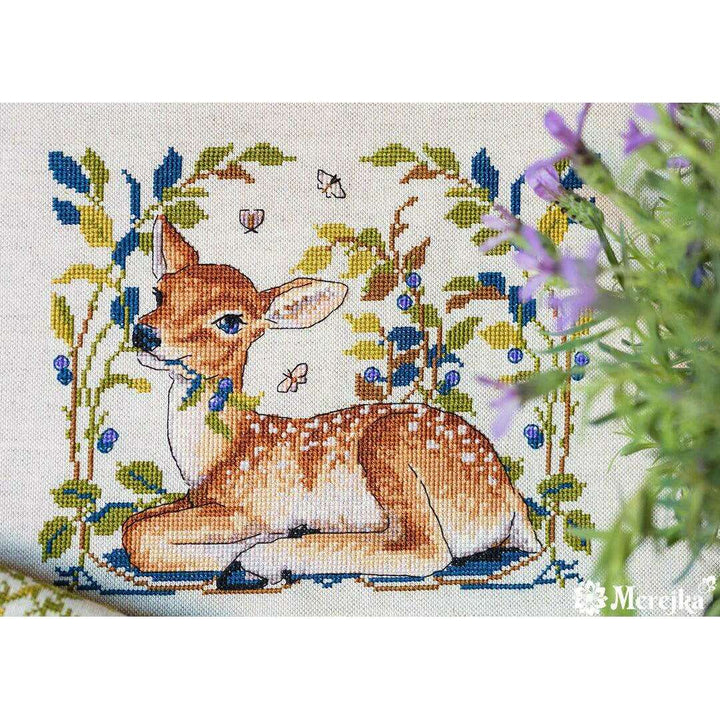 Little Fawn K-145A Counted Cross-Stitch Kit