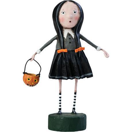 Little Goth Girl Halloween Figurine by Lori Mitchell - Quirks!