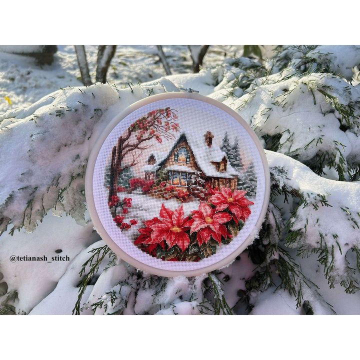 Little House in The Forest BC227L Counted Cross-Stitch Kit