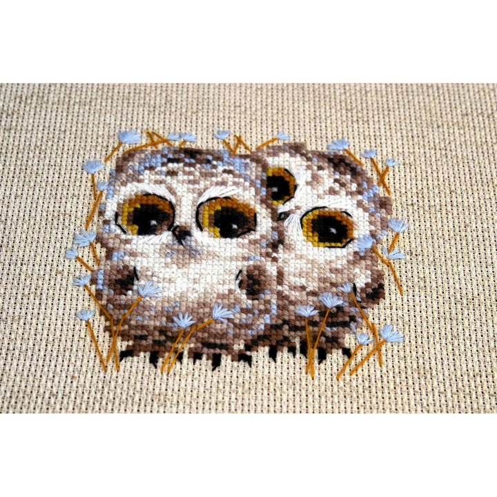 Little Owls R1755 Counted Cross Stitch Kit