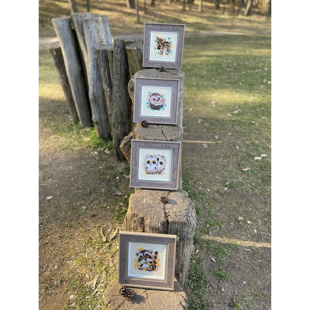 Little Owls R1755 Counted Cross Stitch Kit