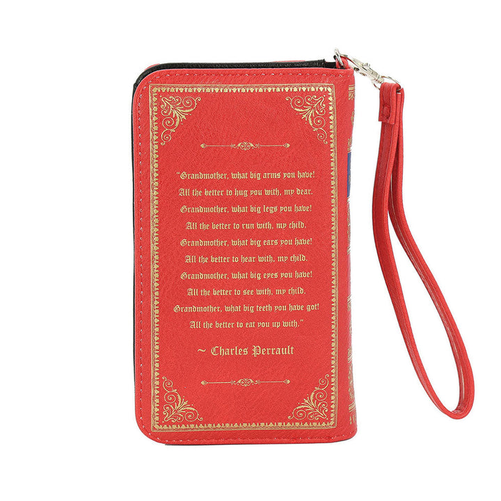 Little Red Riding Hood Book Wallet Wristlet