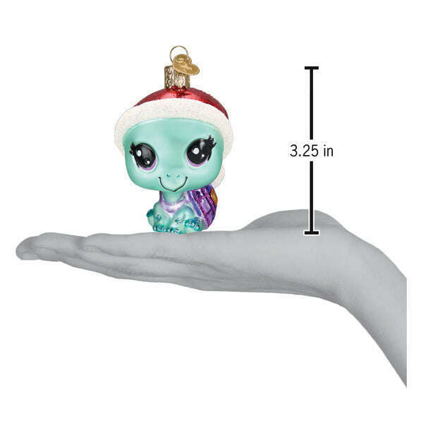 Old World Christmas Littlest Pet Shop Bev Blown Glass Ornament