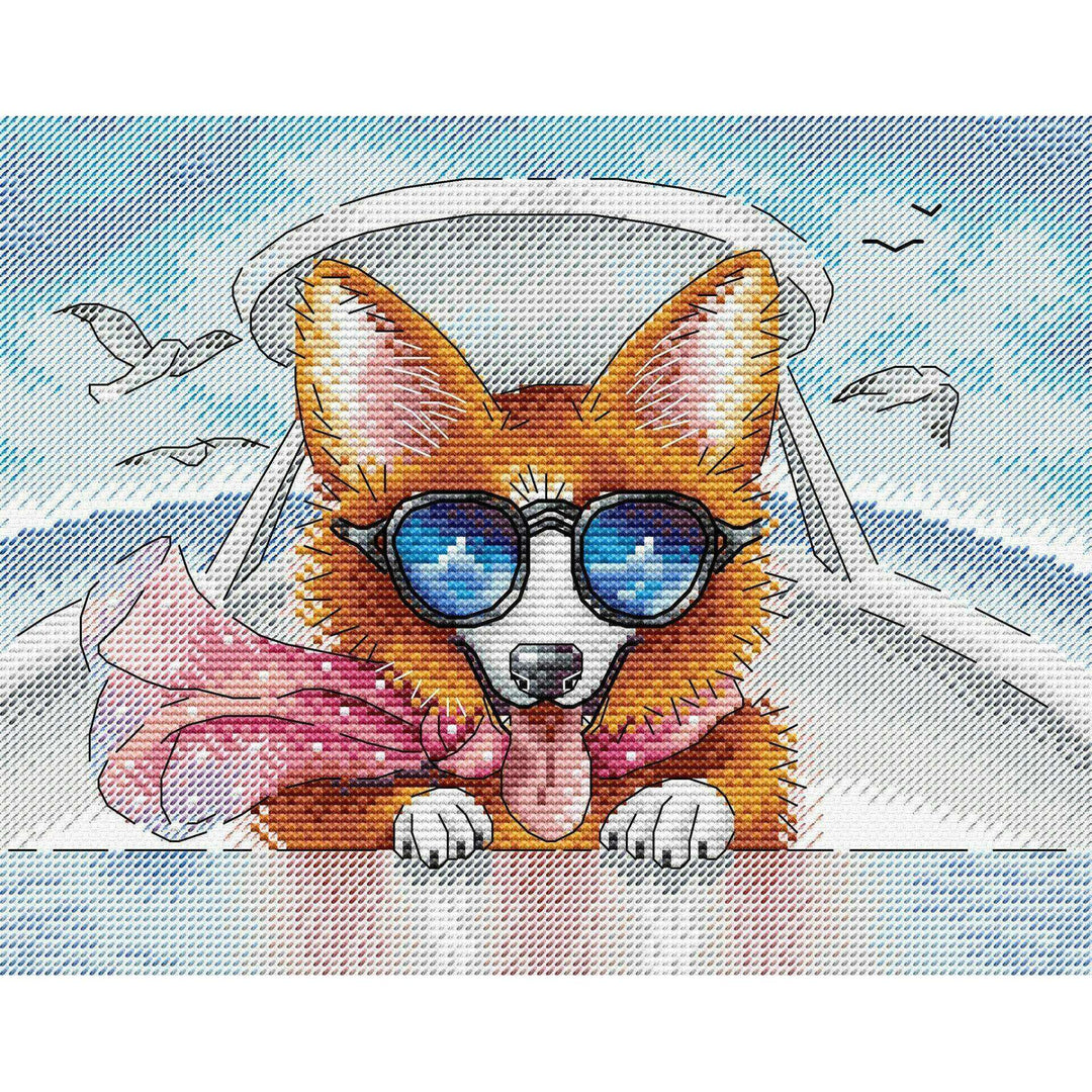 Living in Style SM-391  Counted Cross Stitch Kit