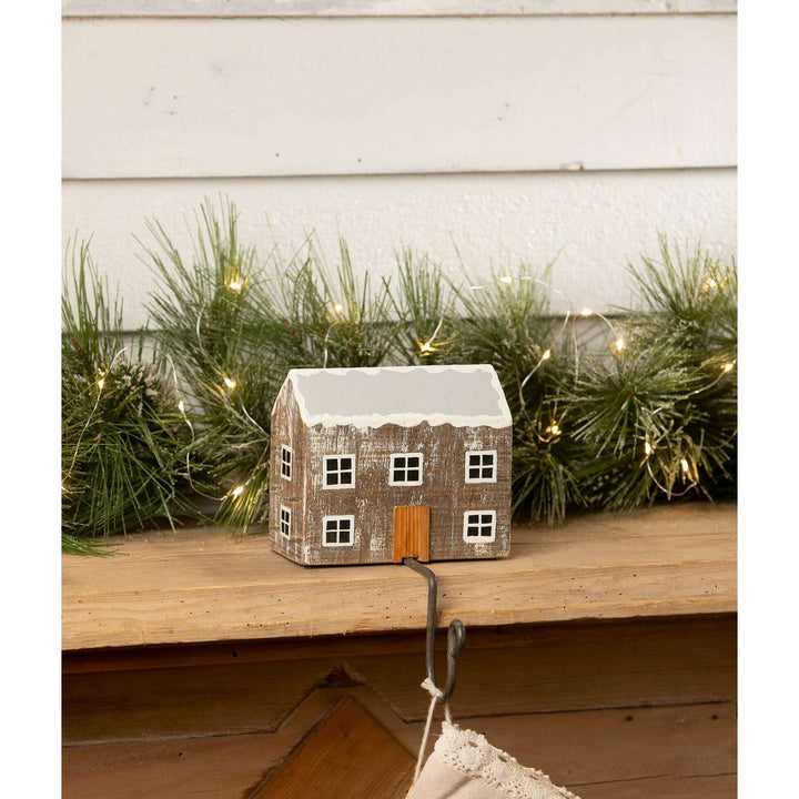 Log Cabin Stocking Holder by Bethany Lowe Designs, image 2