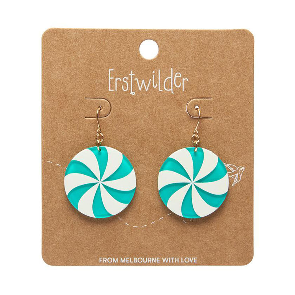 Lollies Drop Earrings - Green (3 Pack) by Erstwilder image 1