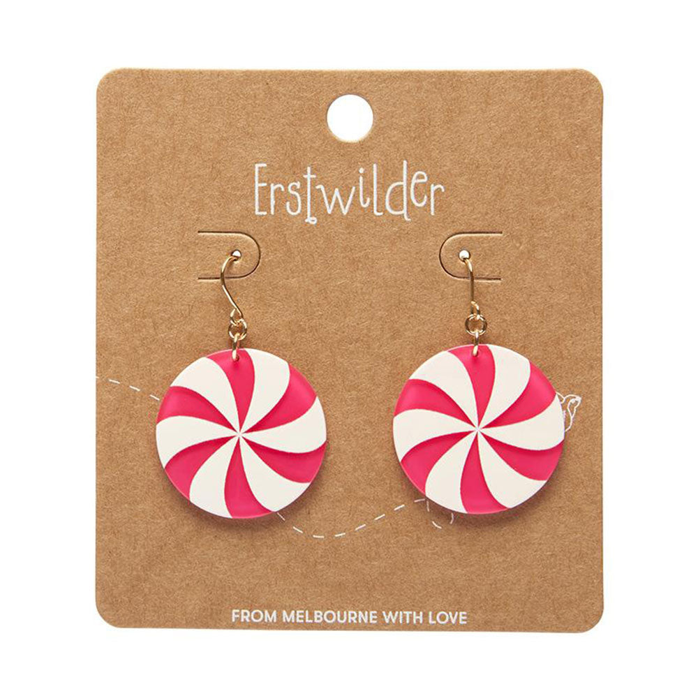 Lollies Drop Earrings - Magenta (3 Pack) by Erstwilder image 1