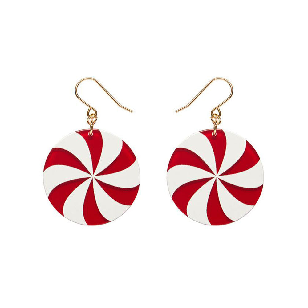 Lollies Drop Earrings - Red (3 Pack) by Erstwilder image