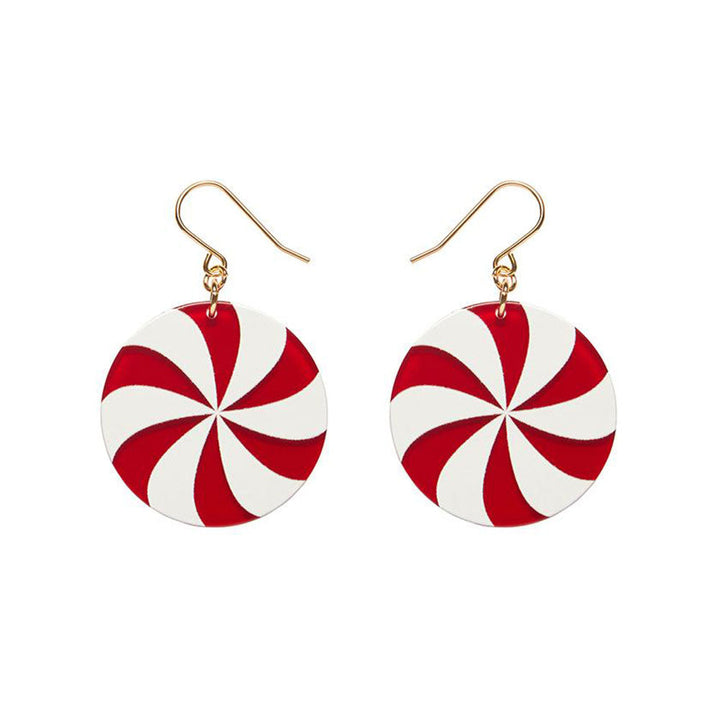 Lollies Drop Earrings - Red (3 Pack) by Erstwilder image