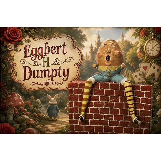 Eggbert H Dumpty Lori Mitchell Collectible Figurine