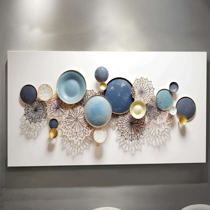 Lotus Leaf Abstract Wall Art III